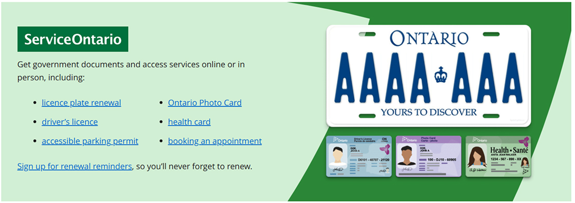 ServiceOntario